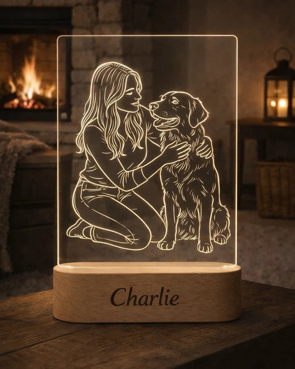 AuraLine™ — Lampe Line Art