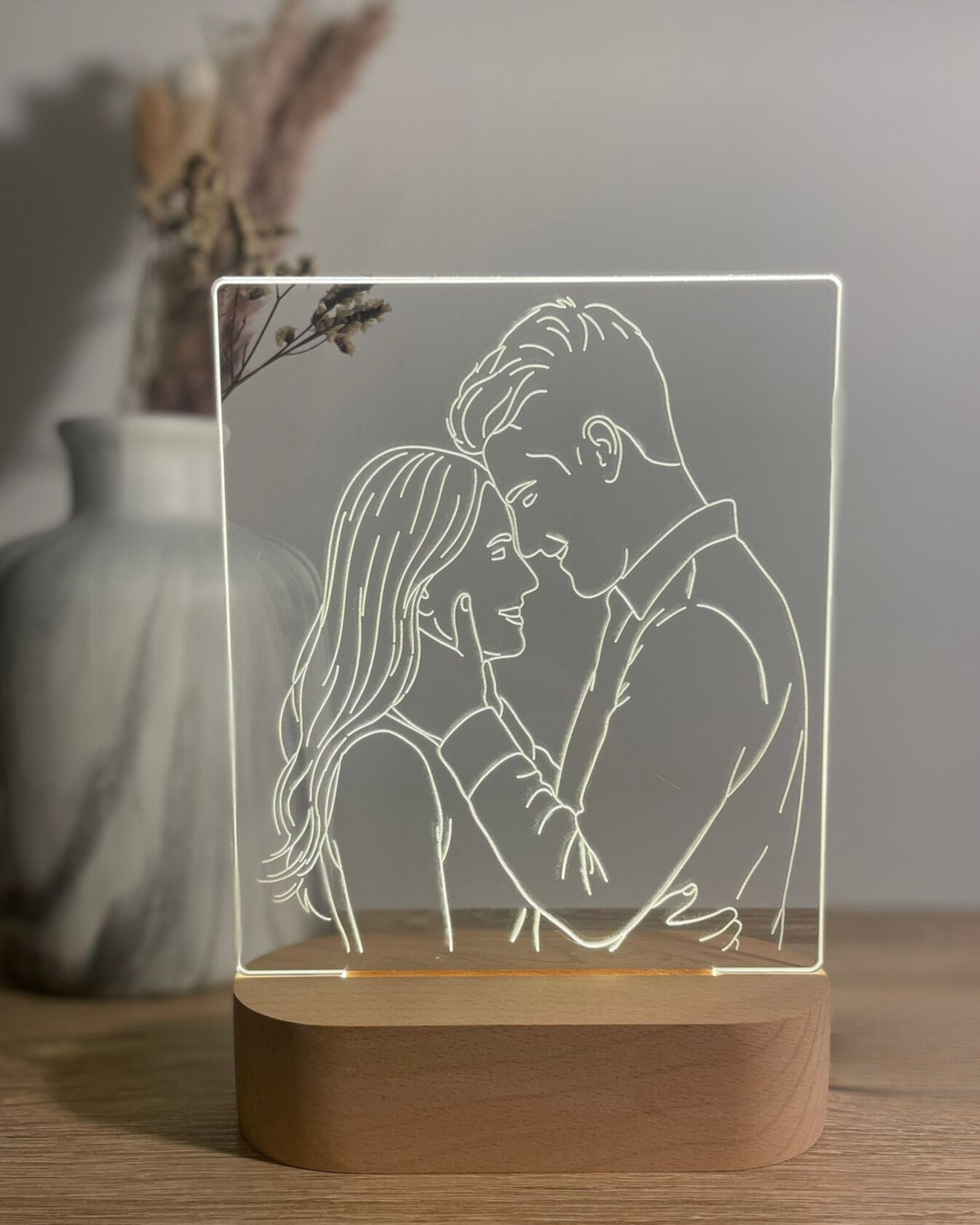 AuraLine™ — Lampe Line Art