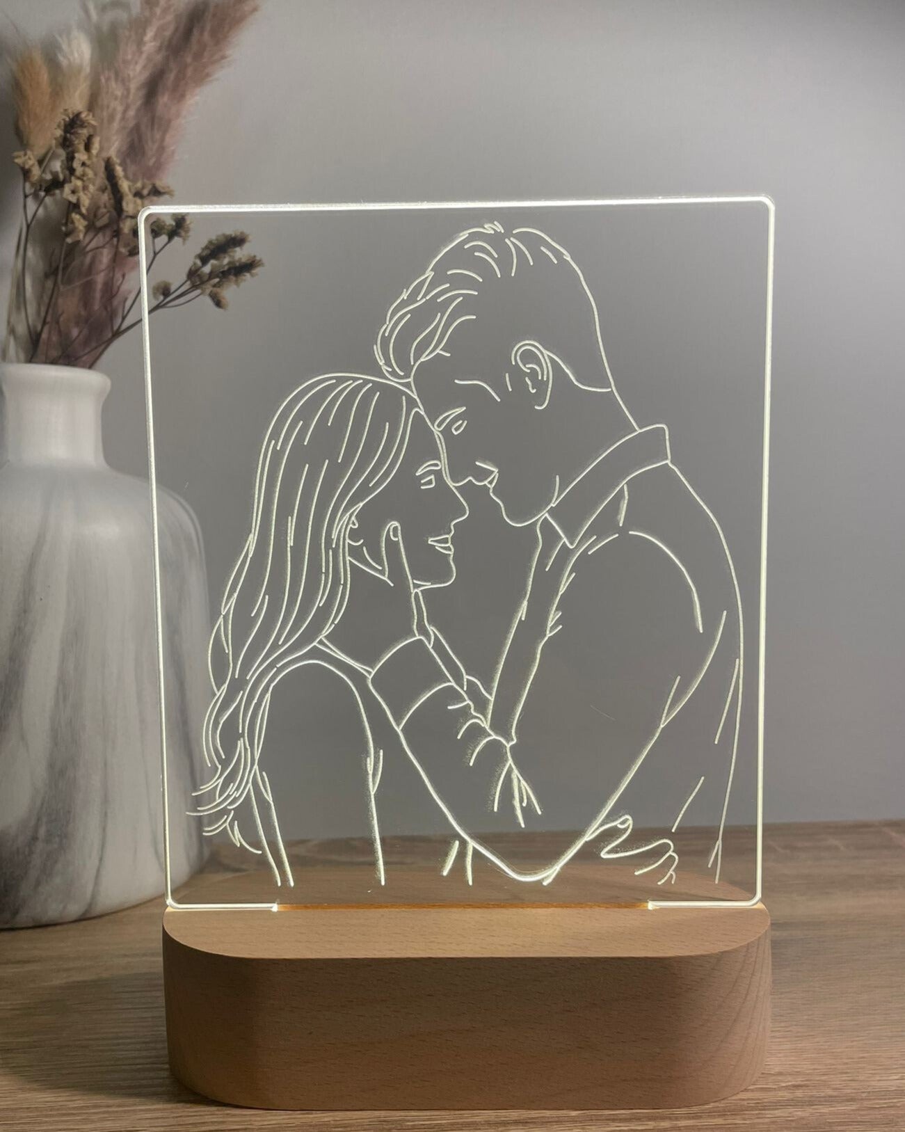 AuraLine™ — Lampe Line Art