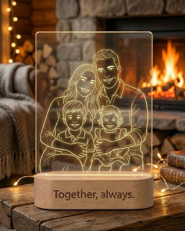 AuraLine™ — Lampe Line Art